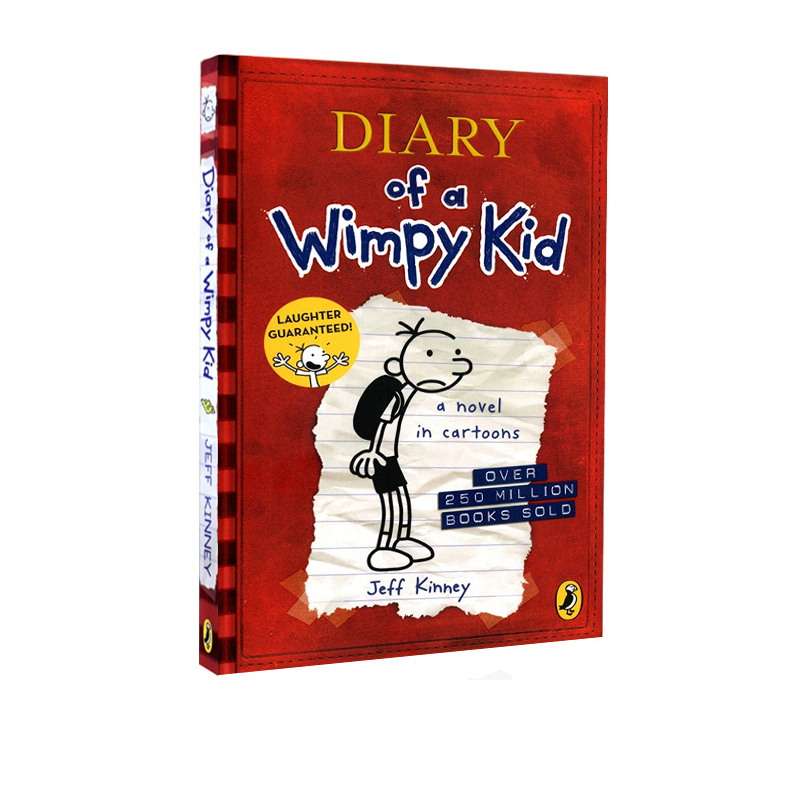 小屁孩日记#1 Diary of a Wimpy Kid 英文原版小说 儿童章节桥梁书 幽默漫画故事书 7-12岁美国初中小学生 Jeff Kinney - 图3