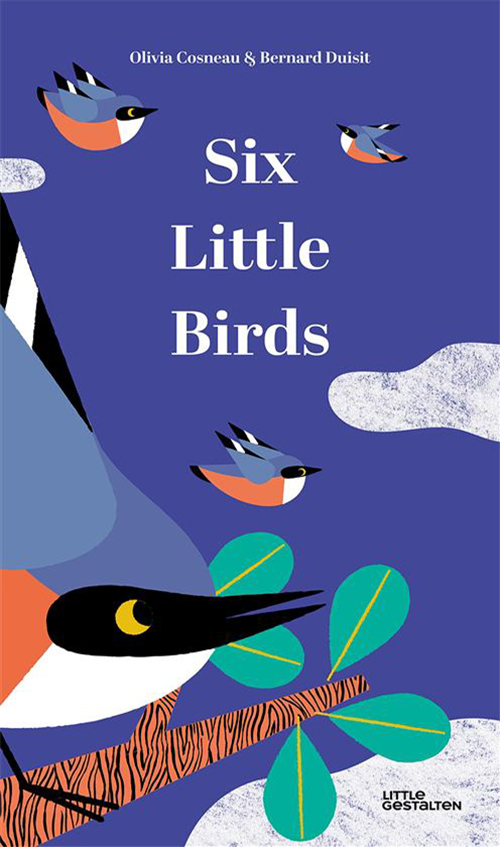 英文原版 Six Little Birds六只飞鸟精装幼儿认知立体书儿童启蒙早教绘本-图0