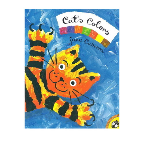 英文原版 Jane Cabrera 儿歌童谣纸板书 Old Macdonald Had A Farm 凯蒂的拥抱  If You'Re Happy - 图2