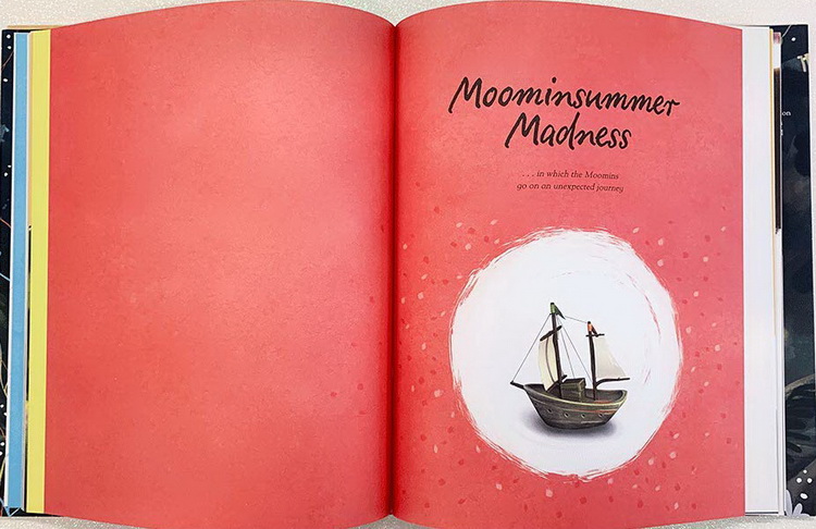 英文原版 Moominvalley 姆咪谷故事集 5册 安徒生儿童文学奖得主Tove Jansson 姆 芬兰著名童话小说绘本图画