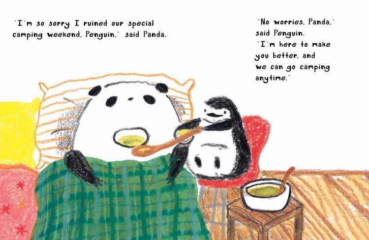 英文原版 The Perfcet Camping Day 美好的露营日 艺术插画绘本 性格培养 精装 Fifi Kuo