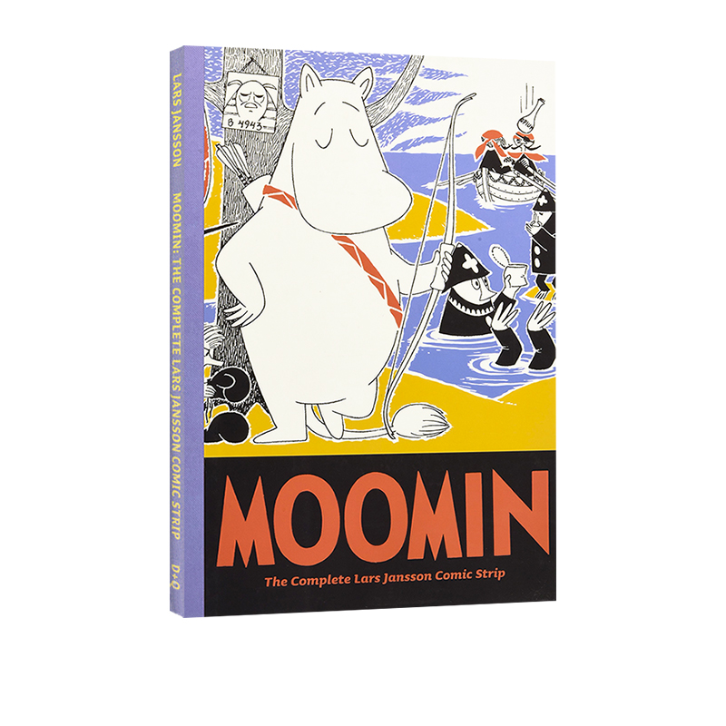 Moomin Book 姆明 英文原版 漫画绘本图画书 精装大开本收藏本 国际安徒生奖得主托芙 扬松经典作品 Tove Jansson - 图0