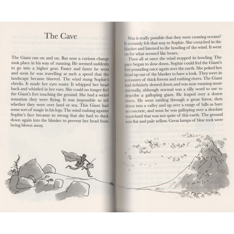 THE BFG Roald Dahl罗尔德达尔英文原版小说16册 Charlie and the Chocolate Factory了不起的狐狸爸爸英文版查理和巧克力工厂-图2