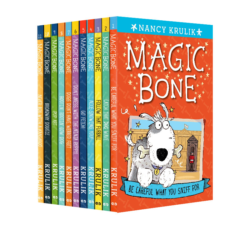 英文原版magic Bone 神奇的骨头11册儿童章节小说书儿童读物小学中学英语阅读提升