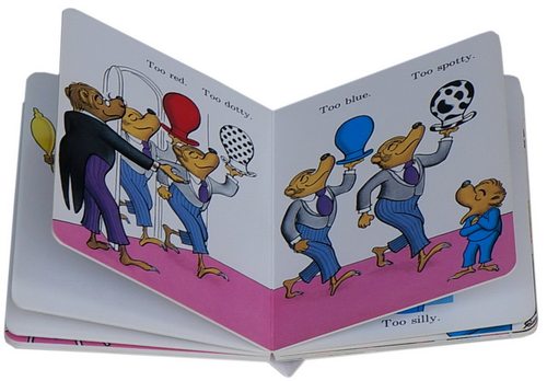 英文原版 Berenstain Bears 旧帽子新帽子 贝贝熊系列 Old Hat New Hat 纸板书 苏斯博士 - 图2