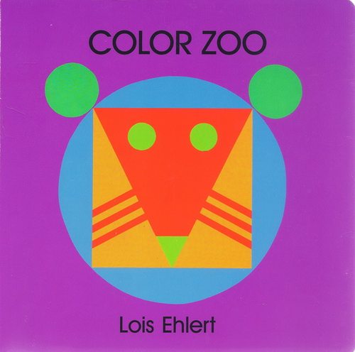英文原版 Color Zoo 五彩动物园 儿童纸板洞洞书 廖彩杏书单 Lois Ehlert 吴敏兰书单同场加映 儿童早教启蒙绘本 - 图0