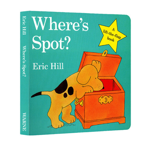 小玻系列英文原版绘本 Where's Spot 纸板翻翻书 Eric Hill 小波在哪里 Where is Spot 幼儿启蒙 Karen Katz 卡伦卡茨 - 图3