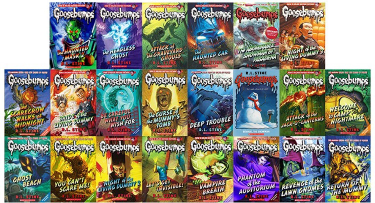 鸡皮疙瘩经典版 Classic Goosebumps 英文原版恐怖惊险小说 青少年幽默章节桥梁书 R.L.Stine斯坦 Scholastic学乐 - 图0