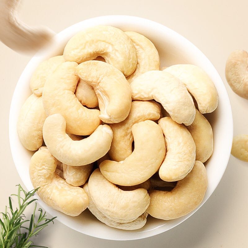 cashew nut100g腰果仁坚果原料原味烘烤熟腰果干休闲坚果即食-图2