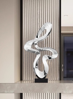 轻奢摆设客厅餐厅落地雕塑