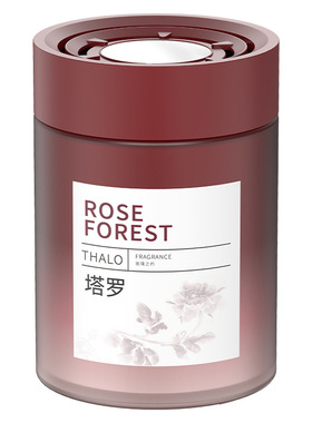 车载香薰高级感汽车香薰摆件固体香膏家用家居除异味玻璃香氛