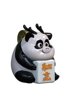 生肖系列小龙猪限量雕塑摆件国潮创意家居客厅桌面装饰品礼物