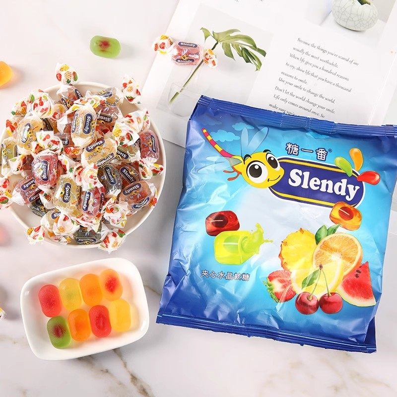 正宗KDV小蜻蜓夹心软糖水果爆浆糖果零食俄罗斯进口多口味流心糖,淘宝优惠券,粉丝福利购,淘宝优惠卷