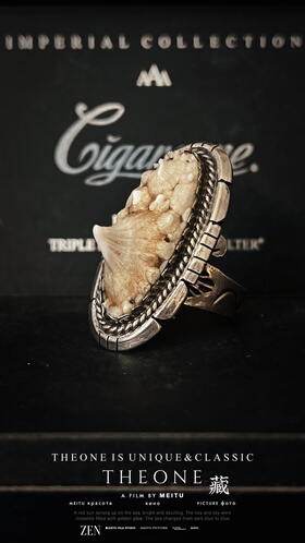 THEONE罕见古董孤品美国印第安原住民手工纯银鲨鱼牙戒指美式复古