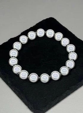 流光贝珠手串轻奢小众精致二次元反光珠巨好看的手链2026新款网红