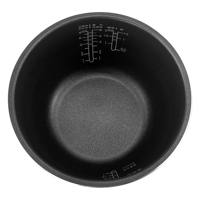 美的电饭煲内胆MB-HS410/HS439通用不粘锅4升玄铁鼎釜原装配件 - 图2