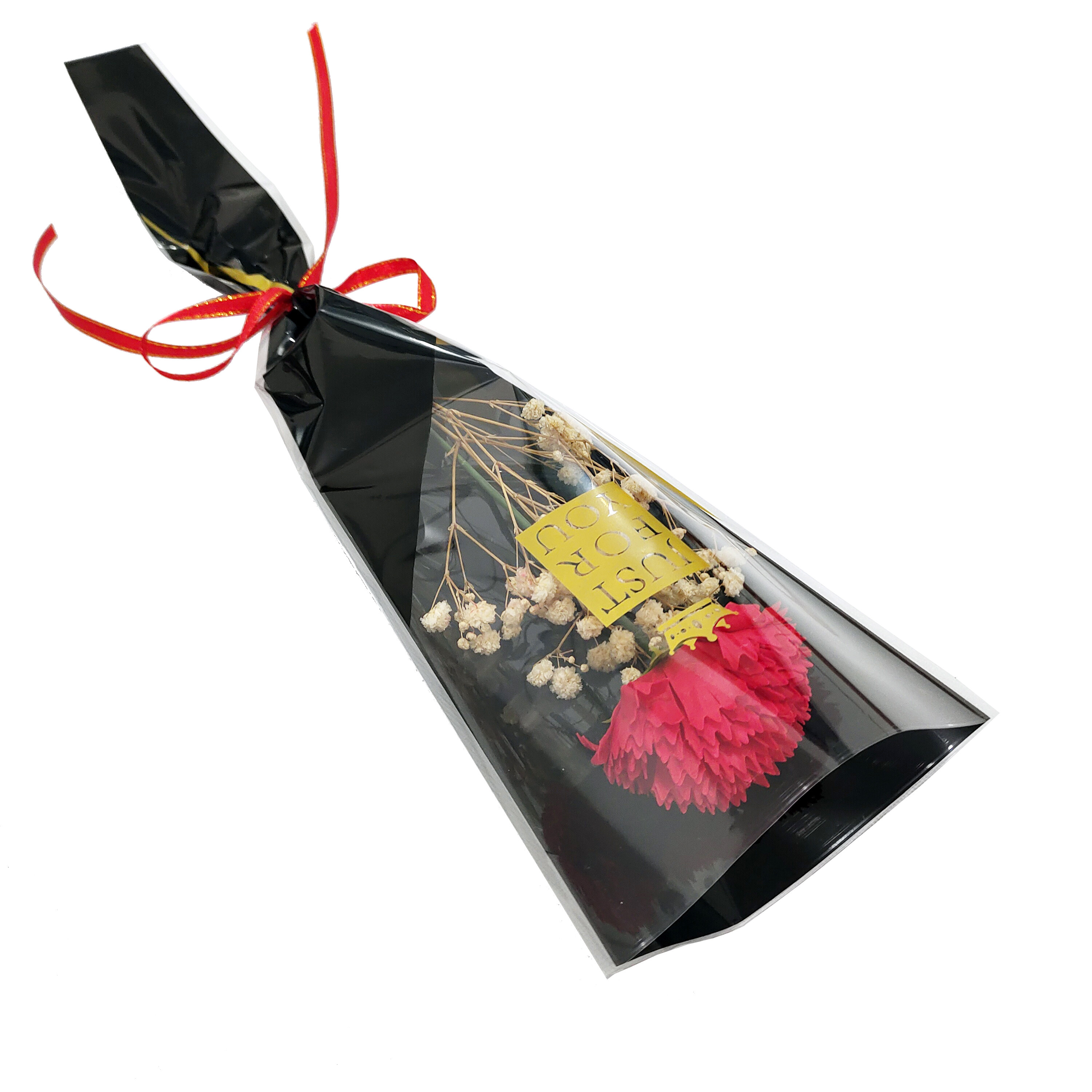 妇女节单支香皂玫瑰花干花永生花母亲节礼品情人节仿真康乃馨花束