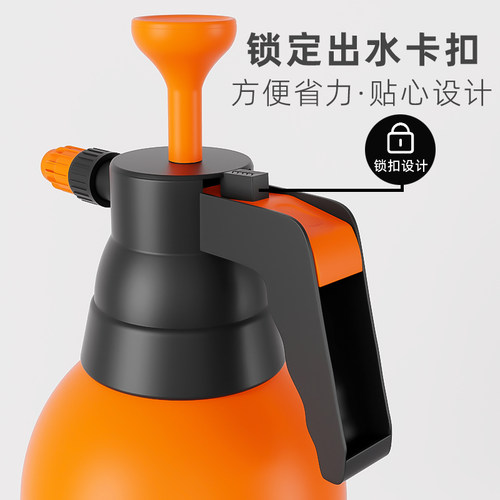 苍强加厚全塑喷壶手动气压式园艺浇花家用清洁消毒打药大容量喷水-图2