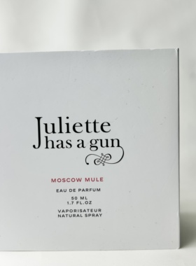 Juliette配枪朱丽叶莫斯科骡子/一姐香水50ml edp