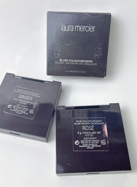 瑕疵清仓～Laura Mercier 罗拉LM单色腮红胭脂6g Rose/Ginger
