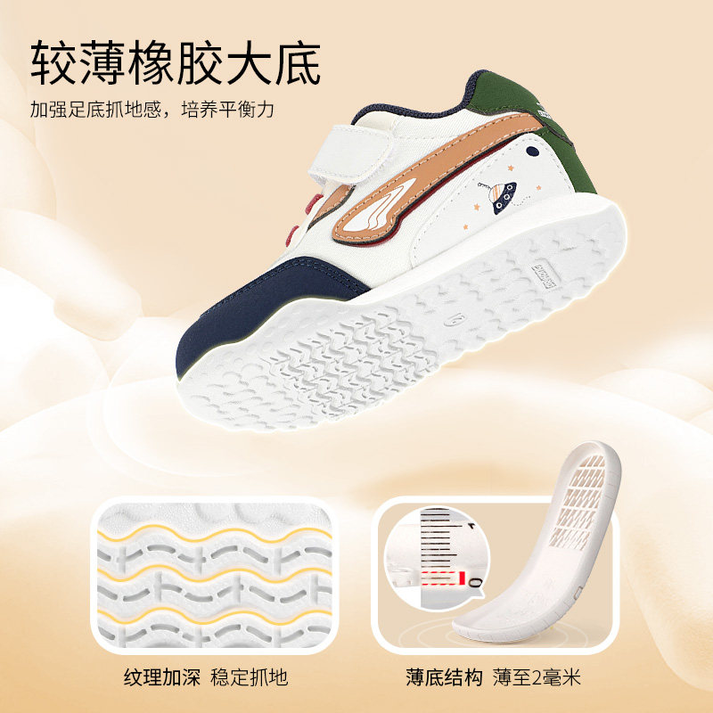 Dr.Kong江博士童鞋秋季魔术贴软底男宝宝步前鞋女婴儿鞋