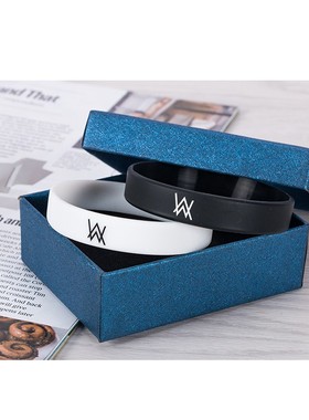 艾伦沃克fade同款硅胶手环 电音Alan Walker粉丝应援手链男女