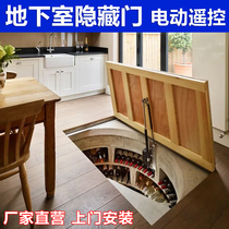 Basement Hidden Door Invisible Door Automatic Storage Door Secret Room Door Concealed Door Concealed Door Cellar Door Cellar Electric Stairway Door