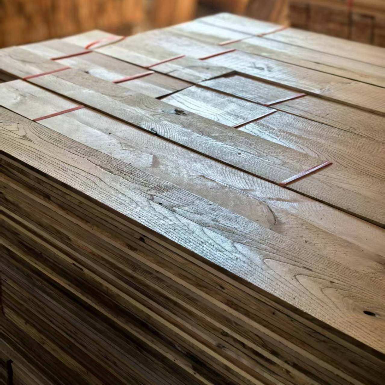 老硬杂木实木地板风化纹理老株木板民宿复古装饰护墙板吊顶背景墙,淘宝优惠券,粉丝福利购,淘宝优惠卷