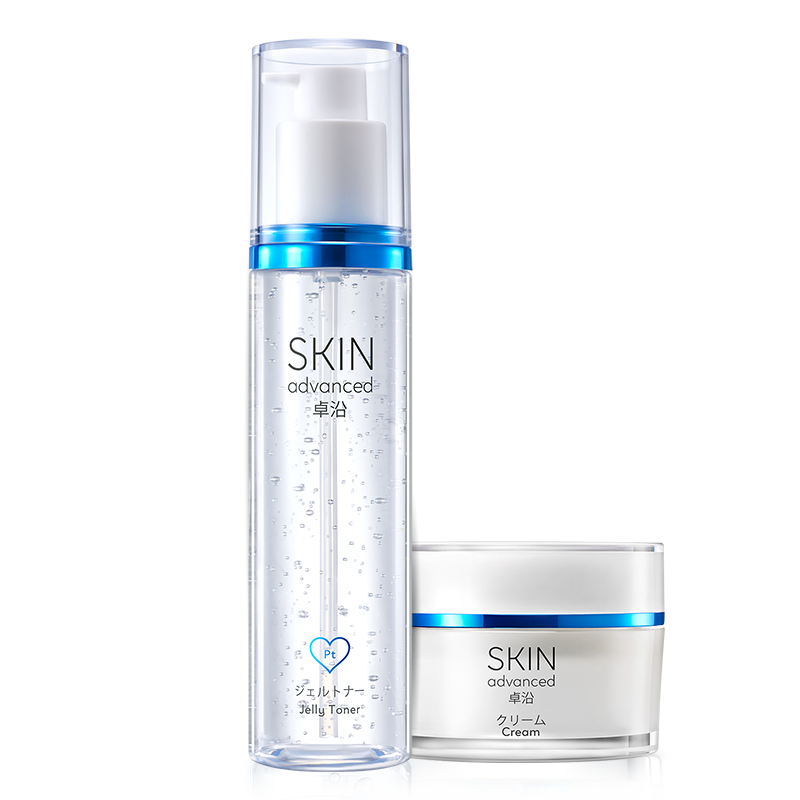 屈臣氏卓沿白金舒润补水滋润套装 卓沿乳液/面霜