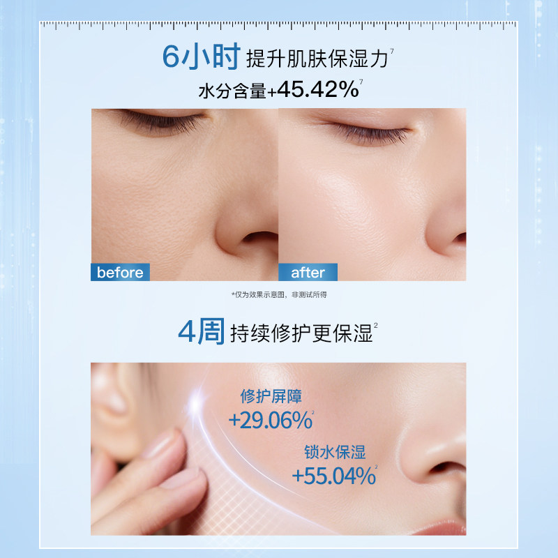 卓沿舒安屏障修护啫喱155ml保湿补水滋润面霜乳液敏感肌维稳