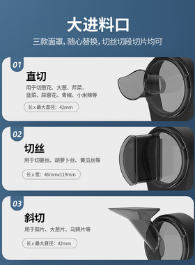 志高切菜机商用切葱花小米辣切姜