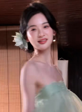 新中式U型步摇发簪旗袍配饰