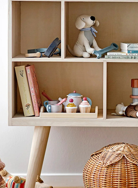 丹麦代购Bloomingville木质过家家下午茶玩具套装儿童房装饰摆件