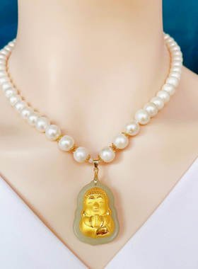 正品天然珍珠项链时尚气质高级感