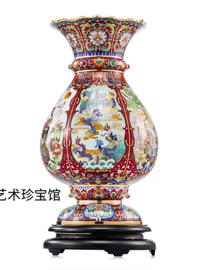 景泰蓝盛世六合国泰尊 至尊版 官方正品 会员特惠 收藏礼物摆件