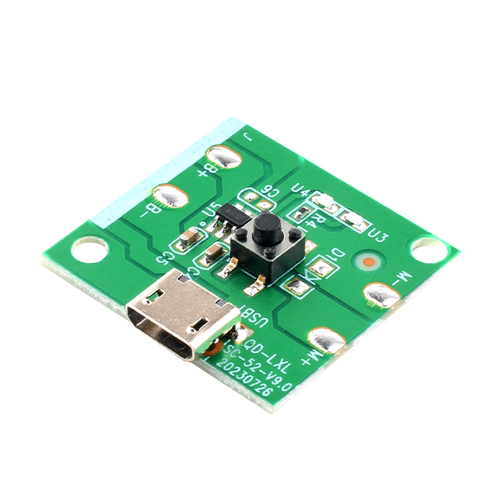 USB充电小风扇板控制板PCB板通用板改主板手持小台扇移动风扇板 - 图3