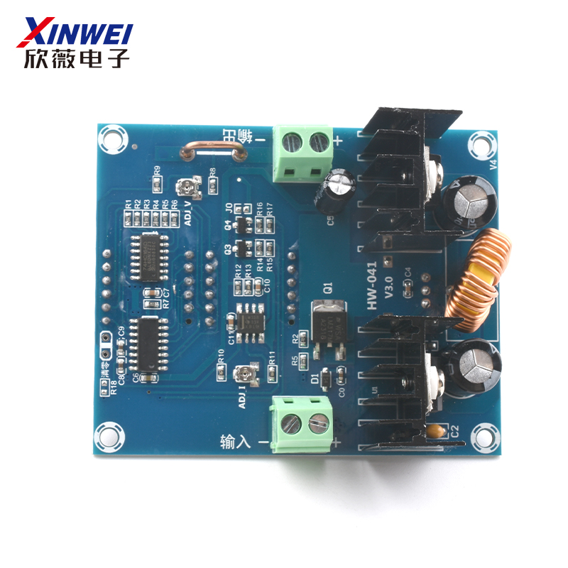 M403 数字电压电流调压模块XL4016大功率8A直流调压板12V24V - 图1