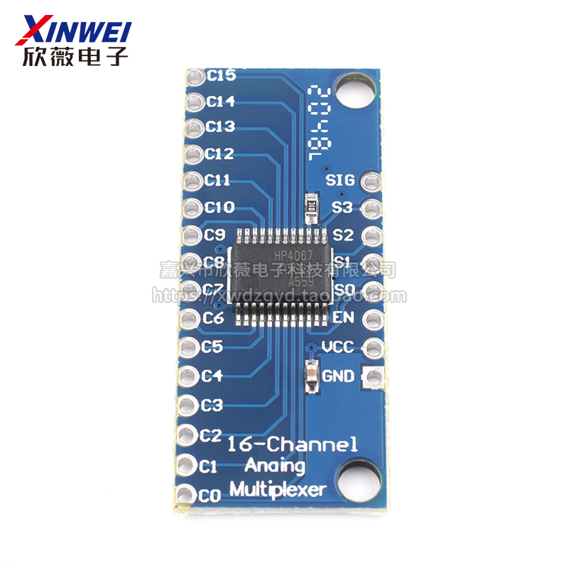 CD74HC4067高速CMOS 16通道模拟多路复用器 Analog/Digital-图2