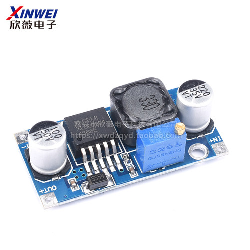 DC-DC电源模块输出可调  超LM2577 4A电流 XL6009升压模块5~35V - 图0
