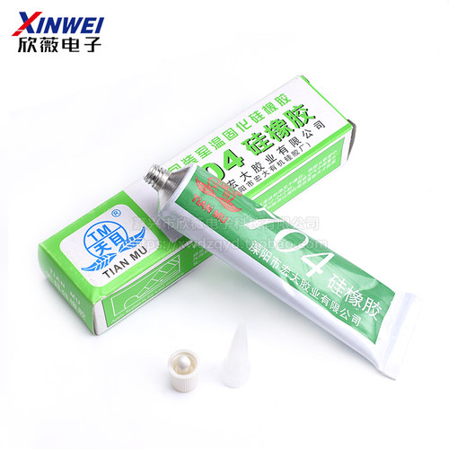 天目704硅橡胶 硅胶白色黑色灰色密封胶灌封胶绝缘防水耐高温胶水 - 图2