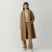 ICICLEs and womens clothing autumn and winter wool double face long coat