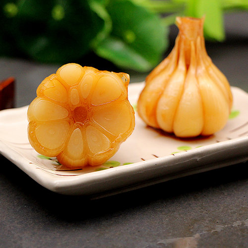 【安徽特产】农家手工腌制糖醋泡大蒜头咸蒜酱蒜下饭酱菜甜蒜糖蒜 - 图2