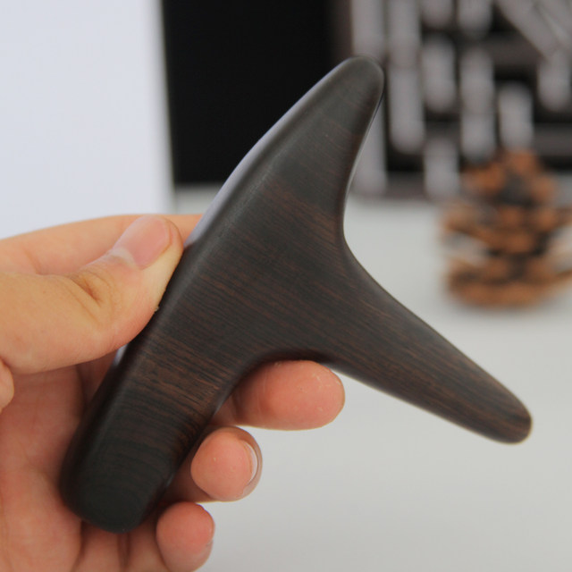 Triangle bird wooden acupoint foot artifact massage stick