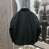 Spring minimalist lapel zipper short warm men's cotton coat