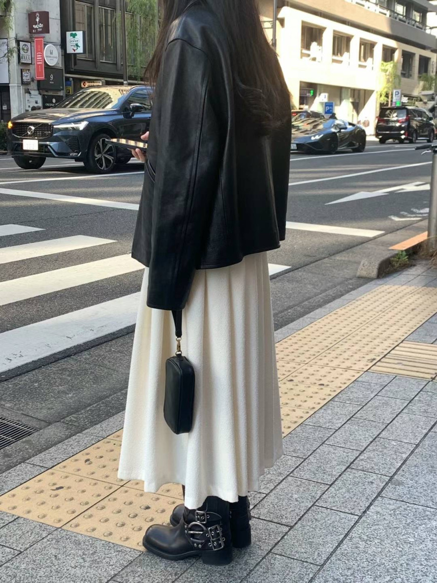 UNDERSON 韩国女装代购新款法式设计感小众修身显瘦初恋气质连衣 - 图3