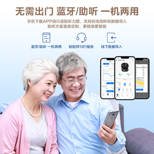 可孚助听器老人专用正品新型高端耳聋耳背老年无线年轻人重度隐形 - 图1