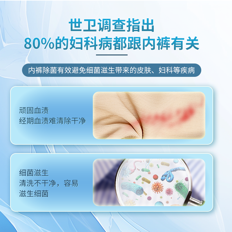 日本pixysart比克希女士内衣裤专用浓缩洗衣液婴幼儿杀菌去血渍 - 图1