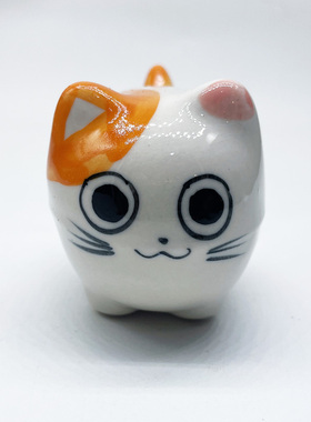 陶瓷小猫咪摆件创意家居饰品