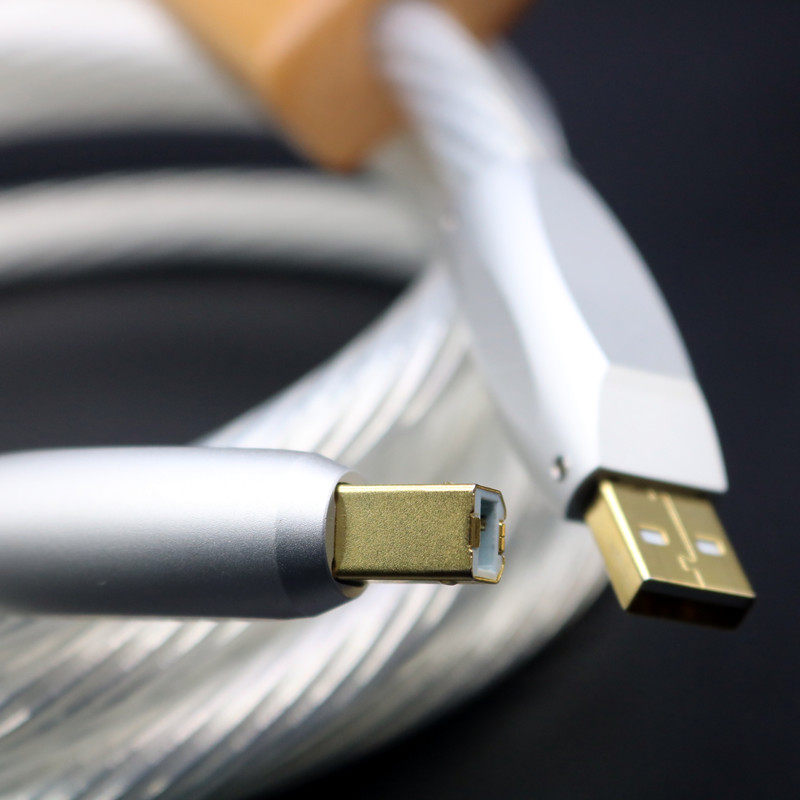 音乐丝带奥丁USB外接声卡DAC解码器连接线hifi发烧音频线A-B方口,淘宝优惠券,粉丝福利购,淘宝优惠卷