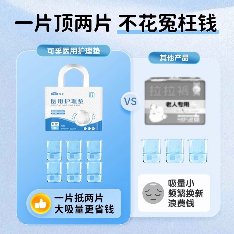 成人纸尿裤拉拉裤老人专用瘫痪卧床病人男女大号尿不湿医用护理垫,淘宝优惠券,粉丝福利购,淘宝优惠卷